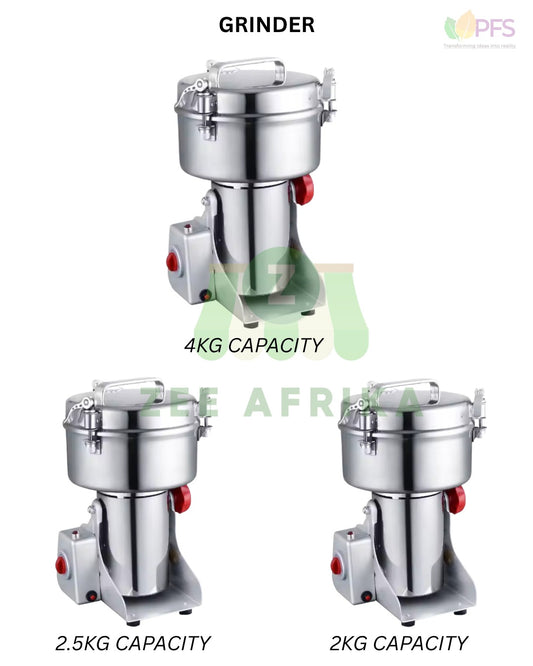4kg Capacity Stainless Steel Grinder